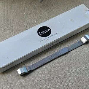 Replacement Band for Fitfit ALTA HR Silver Tone Mesh Metal Strap Size adjustable
